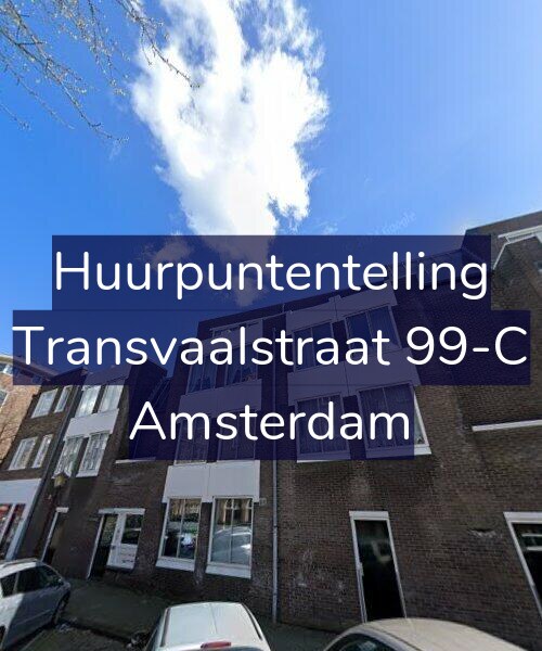 Foto gevel Huurpuntentelling voor Transvaalstraat 99-C, Amsterdam