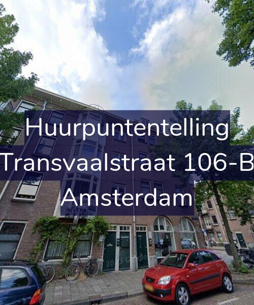 Foto gevel Huurpuntentelling voor Transvaalstraat 106-B, Amsterdam