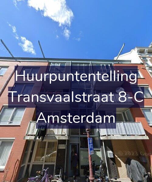 Foto gevel Huurpuntentelling voor Transvaalstraat 8-C, Amsterdam