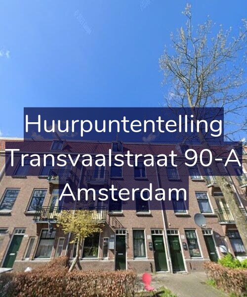 Foto gevel Huurpuntentelling voor Transvaalstraat 90-A, Amsterdam