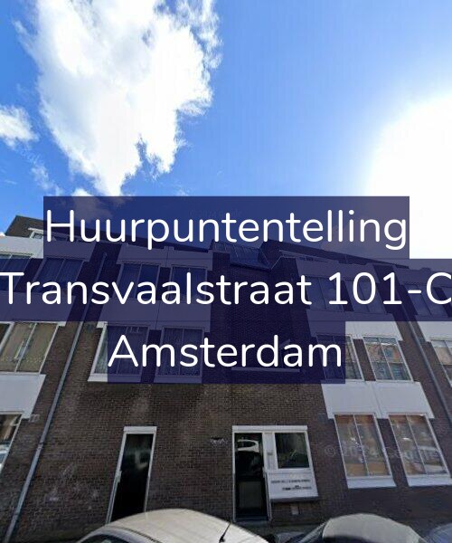 Foto gevel Huurpuntentelling voor Transvaalstraat 101-C, Amsterdam