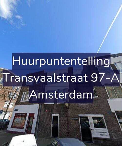 Foto gevel Huurpuntentelling voor Transvaalstraat 97-A, Amsterdam
