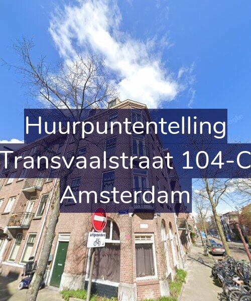 Foto gevel Huurpuntentelling voor Transvaalstraat 104-C, Amsterdam