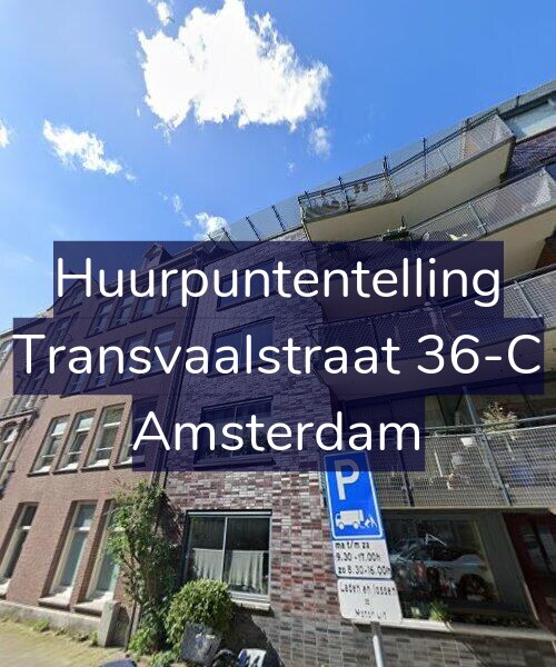 Foto gevel Huurpuntentelling voor Transvaalstraat 36-C, Amsterdam