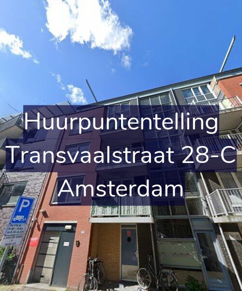 Foto gevel Huurpuntentelling voor Transvaalstraat 28-C, Amsterdam