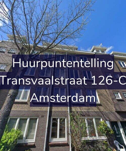 Foto gevel Huurpuntentelling voor Transvaalstraat 126-C, Amsterdam