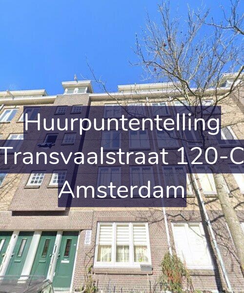 Foto gevel Huurpuntentelling voor Transvaalstraat 120-C, Amsterdam