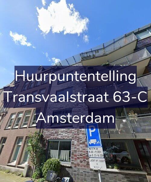 Foto gevel Huurpuntentelling voor Transvaalstraat 63-C, Amsterdam
