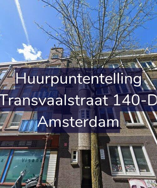 Foto gevel Huurpuntentelling voor Transvaalstraat 140-D, Amsterdam