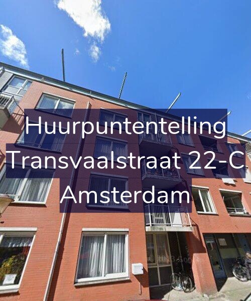 Foto gevel Huurpuntentelling voor Transvaalstraat 22-C, Amsterdam