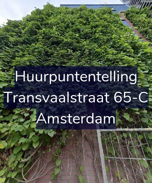 Foto gevel Huurpuntentelling voor Transvaalstraat 65-C, Amsterdam