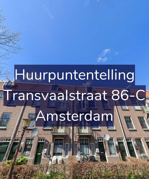 Foto gevel Huurpuntentelling voor Transvaalstraat 86-C, Amsterdam