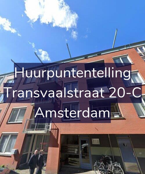 Foto gevel Huurpuntentelling voor Transvaalstraat 20-C, Amsterdam