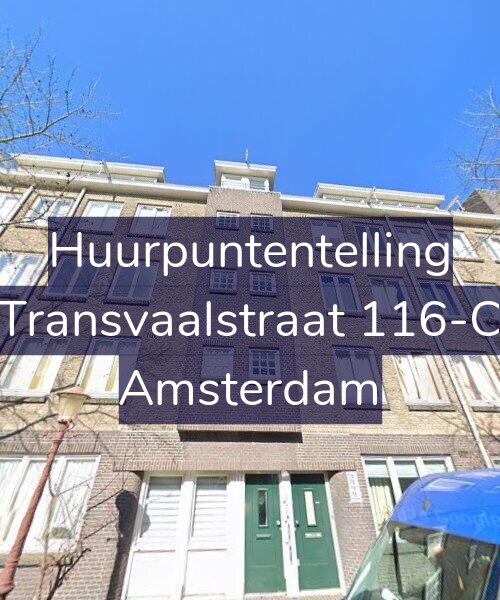 Foto gevel Huurpuntentelling voor Transvaalstraat 116-C, Amsterdam