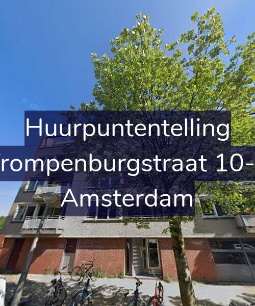 Foto gevel Huurpuntentelling voor Trompenburgstraat 10-4, Amsterdam