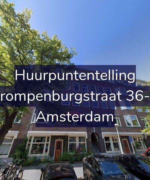 Foto gevel Huurpuntentelling voor Trompenburgstraat 36-2, Amsterdam