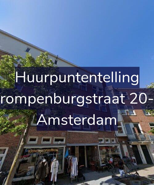 Foto gevel Huurpuntentelling voor Trompenburgstraat 20-3, Amsterdam