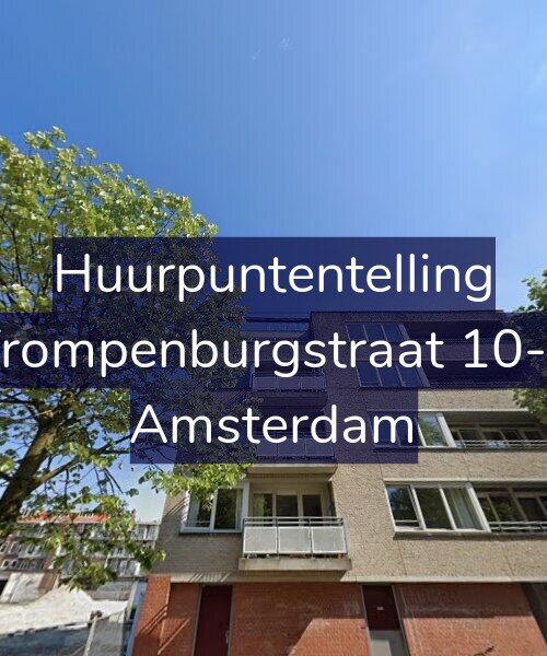 Foto gevel Huurpuntentelling voor Trompenburgstraat 10-3, Amsterdam