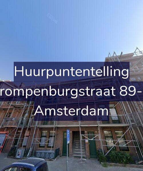 Foto gevel Huurpuntentelling voor Trompenburgstraat 89-B, Amsterdam