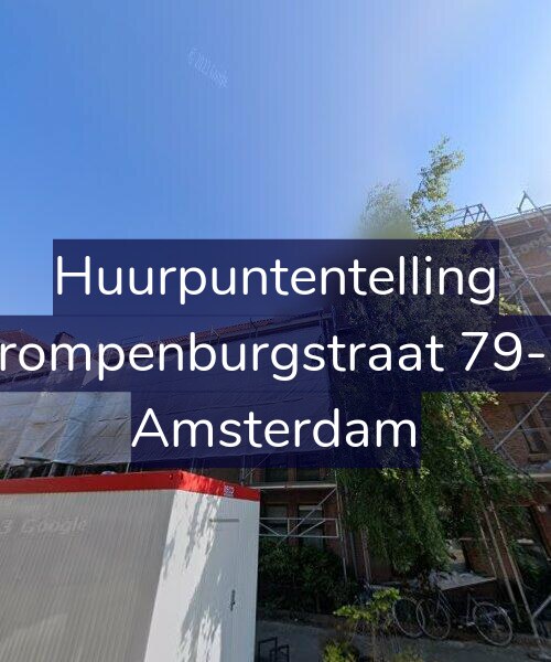 Foto gevel Huurpuntentelling voor Trompenburgstraat 79-A, Amsterdam