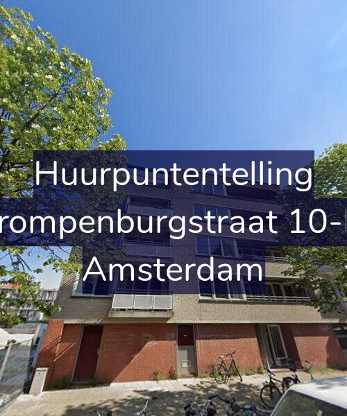 Foto gevel Huurpuntentelling voor Trompenburgstraat 10-M, Amsterdam