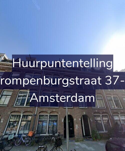 Foto gevel Huurpuntentelling voor Trompenburgstraat 37-2, Amsterdam