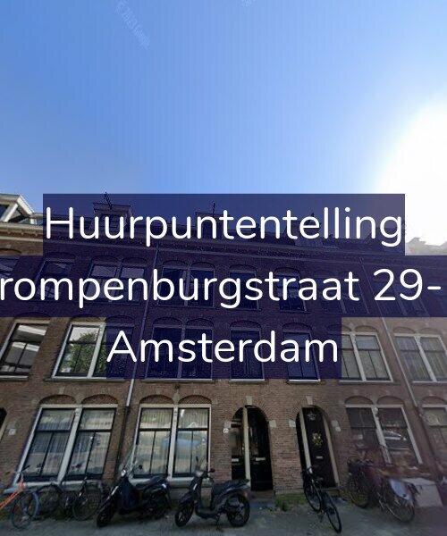 Foto gevel Huurpuntentelling voor Trompenburgstraat 29-H, Amsterdam