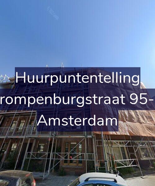 Foto gevel Huurpuntentelling voor Trompenburgstraat 95-C, Amsterdam