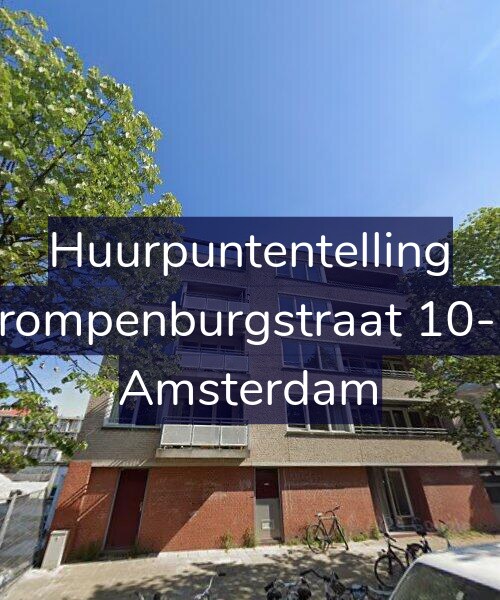 Foto gevel Huurpuntentelling voor Trompenburgstraat 10-D, Amsterdam