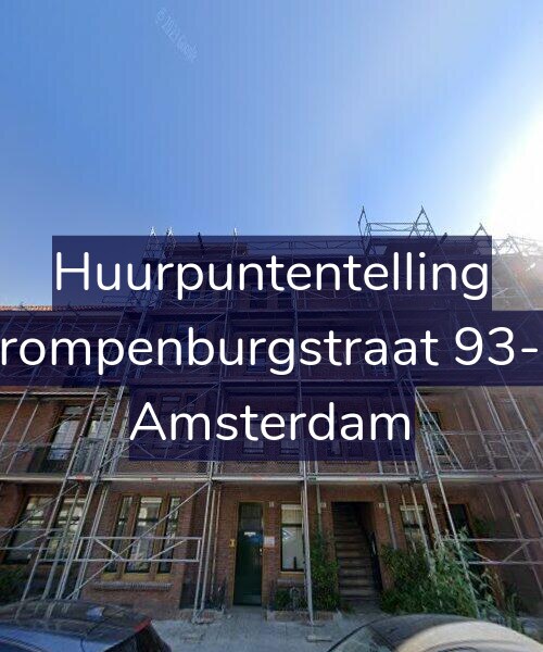 Foto gevel Huurpuntentelling voor Trompenburgstraat 93-B, Amsterdam