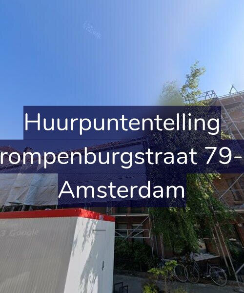 Foto gevel Huurpuntentelling voor Trompenburgstraat 79-B, Amsterdam