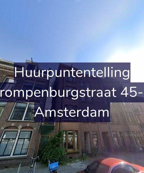 Foto gevel Huurpuntentelling voor Trompenburgstraat 45-B, Amsterdam