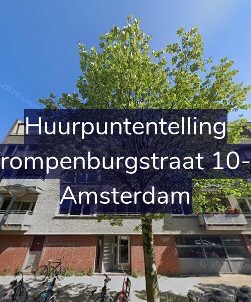 Foto gevel Huurpuntentelling voor Trompenburgstraat 10-5, Amsterdam