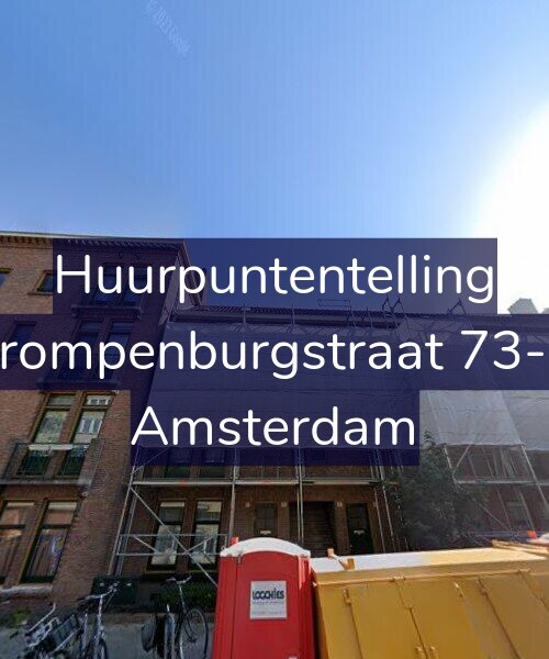 Foto gevel Huurpuntentelling voor Trompenburgstraat 73-C, Amsterdam