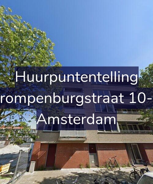 Foto gevel Huurpuntentelling voor Trompenburgstraat 10-S, Amsterdam