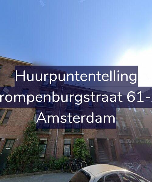 Foto gevel Huurpuntentelling voor Trompenburgstraat 61-A, Amsterdam