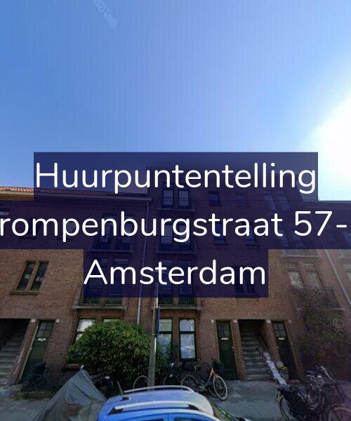 Foto gevel Huurpuntentelling voor Trompenburgstraat 57-A, Amsterdam