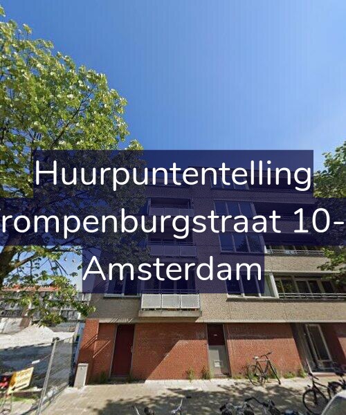 Foto gevel Huurpuntentelling voor Trompenburgstraat 10-E, Amsterdam
