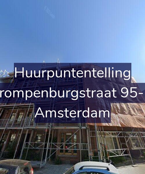 Foto gevel Huurpuntentelling voor Trompenburgstraat 95-D, Amsterdam