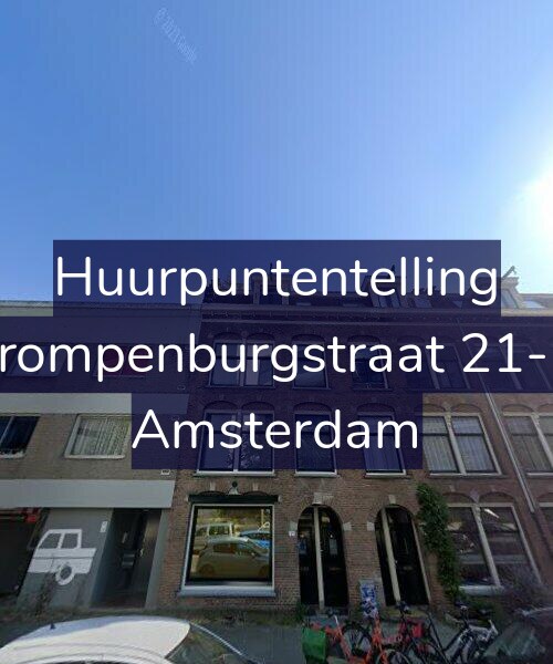 Foto gevel Huurpuntentelling voor Trompenburgstraat 21-H, Amsterdam