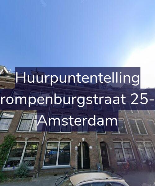Foto gevel Huurpuntentelling voor Trompenburgstraat 25-1, Amsterdam