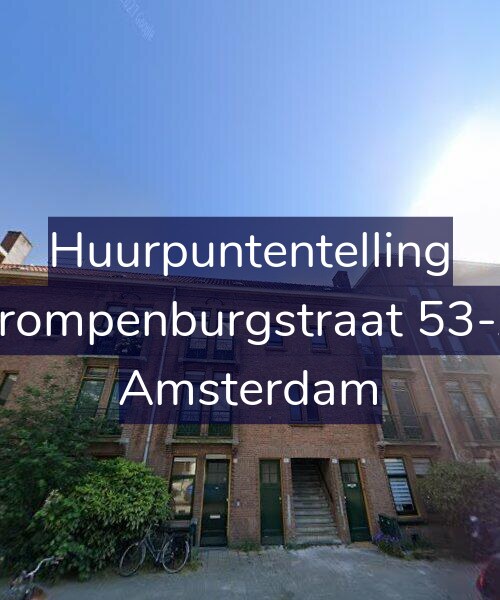 Foto gevel Huurpuntentelling voor Trompenburgstraat 53-A, Amsterdam