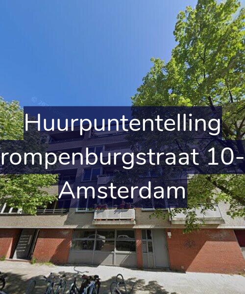 Foto gevel Huurpuntentelling voor Trompenburgstraat 10-6, Amsterdam