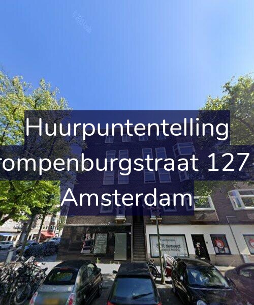 Foto gevel Huurpuntentelling voor Trompenburgstraat 127-2, Amsterdam