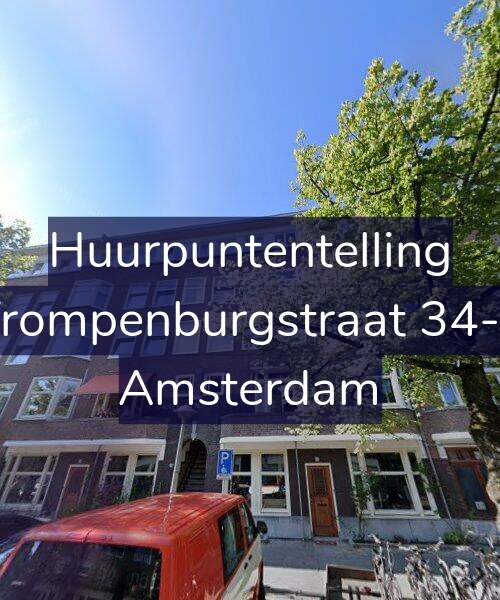 Foto gevel Huurpuntentelling voor Trompenburgstraat 34-2, Amsterdam