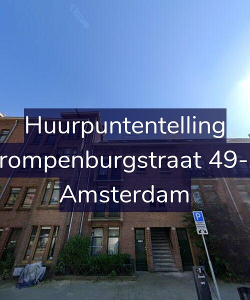 Foto gevel Huurpuntentelling voor Trompenburgstraat 49-A, Amsterdam
