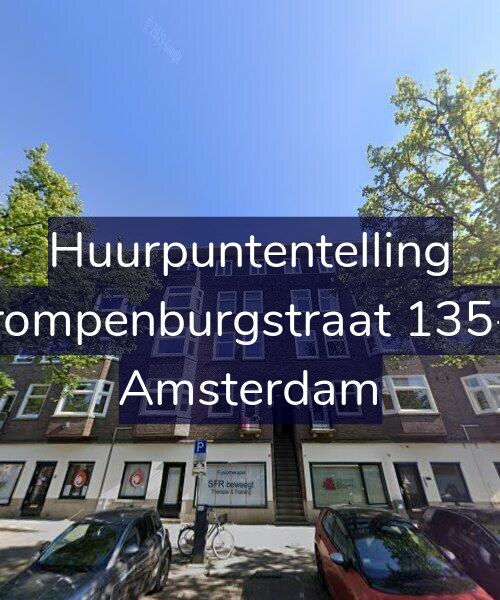 Foto gevel Huurpuntentelling voor Trompenburgstraat 135-1, Amsterdam