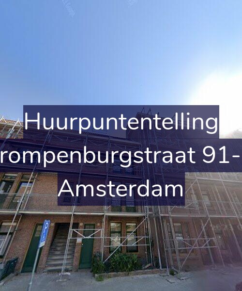 Foto gevel Huurpuntentelling voor Trompenburgstraat 91-B, Amsterdam
