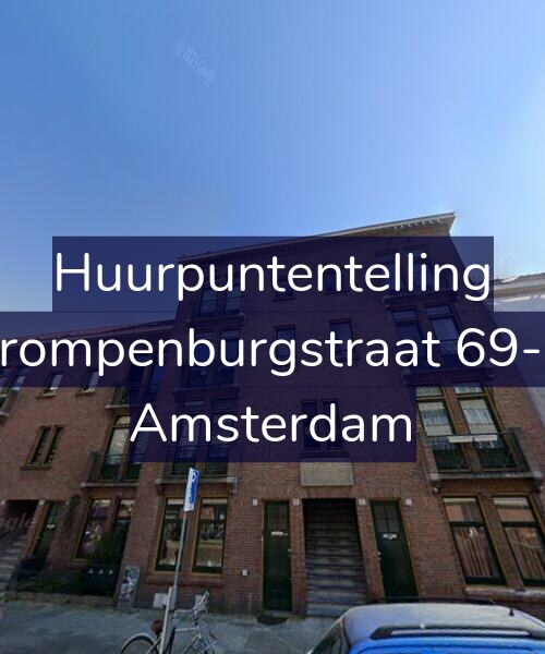 Foto gevel Huurpuntentelling voor Trompenburgstraat 69-B, Amsterdam