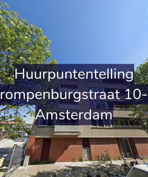 Foto gevel Huurpuntentelling voor Trompenburgstraat 10-P, Amsterdam